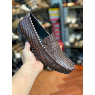Giầy Lười Da Thật Nam Hàng VNXK