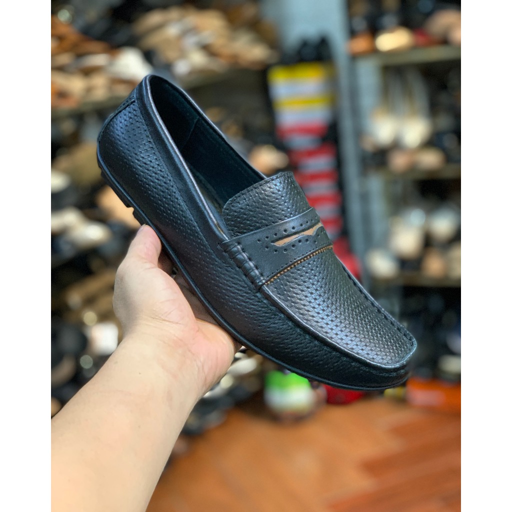 Giầy Lười Da Thật Nam Hàng VNXK