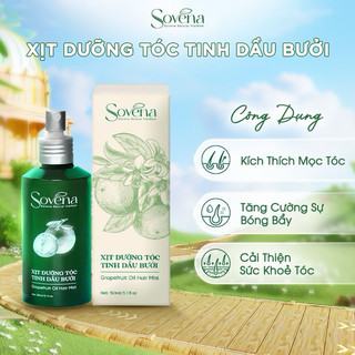 Xịt kích thích mọc tóc tinh dầu bưởi sovena - xịt bưởi kích thích mọc tóc, ngăn ngừa rụng tóc 150ml | sovena vietnam