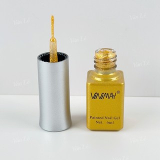 Cọ nét vẽ vinimay lẻ chai 12 màu