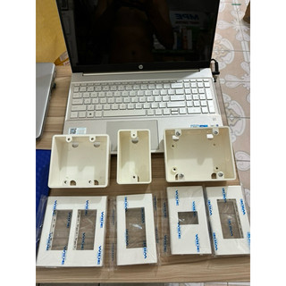 Đế âm tường đơn, đôi NANOCO dùng cho mặt chữ nhật