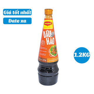 Dầu hào maggi chai 1.2kg siêu to dành cho nhà hàng, quán ăn