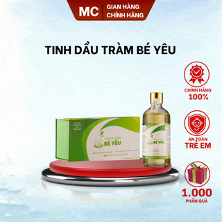 Tinh dầu tràm bé yêu hỗ trợ giảm ho phòng ngừa cảm lạnh