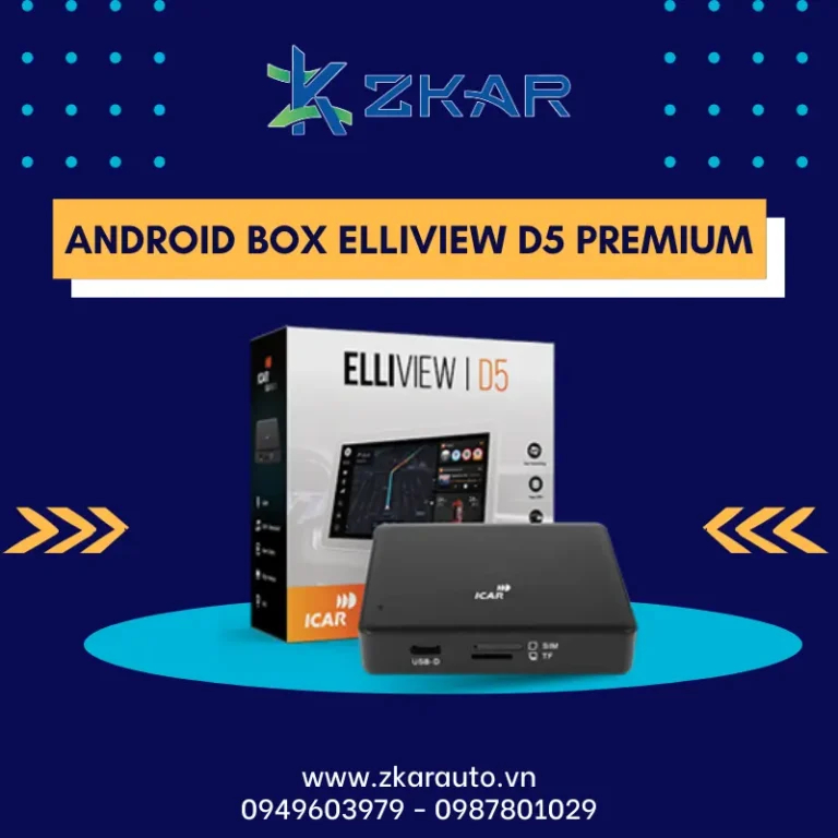 Android Box Ô Tô Elliview D5 Premium