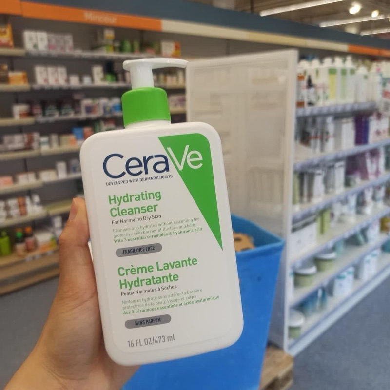 Sữa Rửa Mặt CERAVE Da Khô 473ml