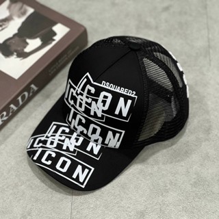 Mũ Dsquared2, nón DSQ2, mũ lưới ICON phom đứng nón chuẩn đẹp