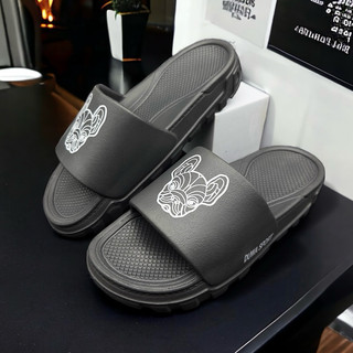 Dép nam nữ quai ngang kiểu dáng bánh mì đúc nguyên khối đế cao 4p sang trọng D7766