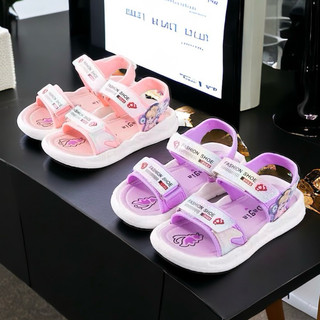 Giày sandal cho bé gái đi học đi chơi - Dép sandal cho bé gái từ 2-9 tuổi đế mềm chống trơn trượt D7752