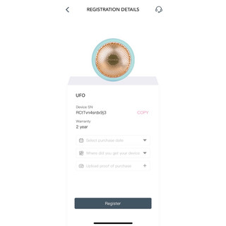(CHÍNH HÃNG)(SẴN)Máy đắp mặt nạ Foreo UFO used