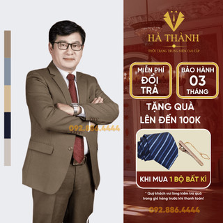 Bộ Vest Nam Trung Niên Chất Vải Tuýt Si Loại Một Hàng Xịn Nhập Khẩu Không Nhăn Không Xù Lông Thoáng Mát Lịch Lãm