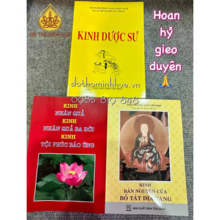 Kinh sách gieo duyên - kinh dược sư / kinh địa tạng / kinh nhân quả