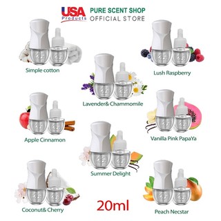 [Hàng Mỹ 🇺🇸 🇺🇸 🇺🇸 ] Bộ 2 Chai Tinh Dầu Cắm Điện Air Wick Của Mỹ Chai Lẻ 20ml Tách Vỉ 🇺🇸 Có Bill