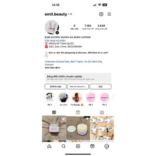 𝐋𝐨𝐭𝐢𝐨𝐧 trắng x10 (khách đặt riêng) - Hết không có lại ạ 🆘