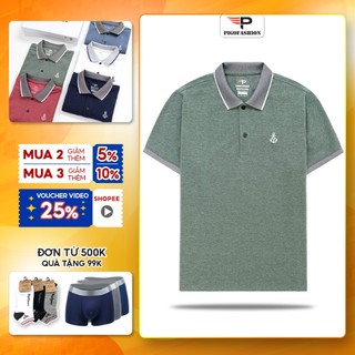 Áo thun cổ bẻ nam SPMAHT08 cổ phối bo cao cấp, dày dặn, co giãn - PigoFashion