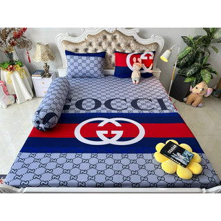 Bộ Drap Thun Hàn Quốc mát lạnh 4 món