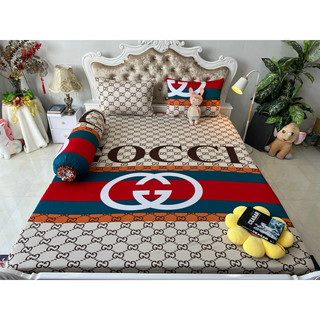 Bộ Drap Thun Hàn Quốc mát lạnh 4 món