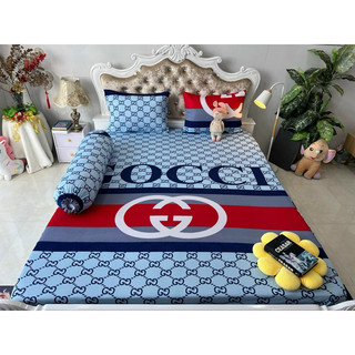 Bộ Drap Thun Hàn Quốc mát lạnh 4 món