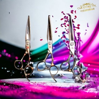 Kéo cắt tỉa tóc vs vidal sassoon 6.0 hàng chính hãng chất lượng cao phiên bản mới