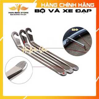Dụng cụ vá xe đạp. keo, miếng vá, bào nhám ruột săm, móc lốp xe đạp xe máy các loại