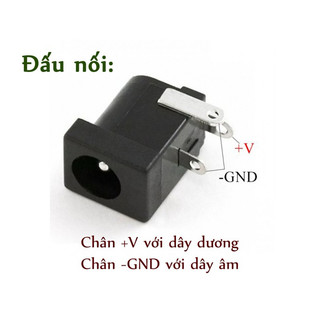 jack chân nguồn dc 5v 9v 12v 5.5mm