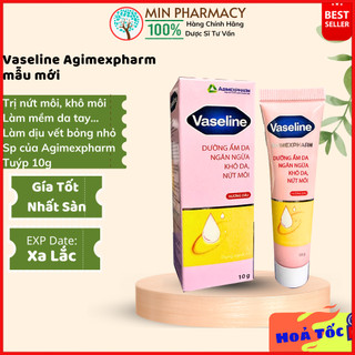 Kem dưỡng ẩm VASELINE Pure Agimexpharm (Tuýp 10g) - Minpharmacy