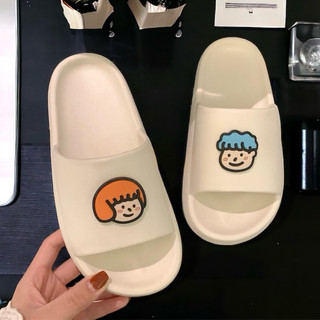 Dép nữ bánh mì đúc thời trang in hình Chibi dễ thương dúc nguyên khối siêu bền BM2203