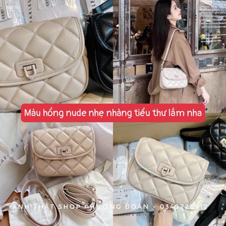 Túi cê ca trầm trám phồng bản 2 dây đeo size 20cm chuẩn sịn 2260#