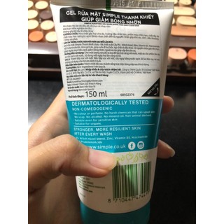 Sữa rửa mặt L'oreal 100ml/ Simple 150ml/ Hatomugi