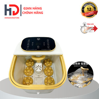 Bồn Ngâm Chân Tự Động | Hồng Ngoại Có Vòi Phun Nước Con Lăn Massage Chân | Chăm Sóc Sức Khỏe Gia Đình Bảo Hành 12th
