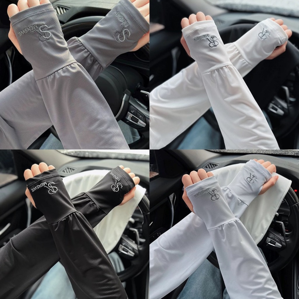 Găng Tay Đi Nắng Chống Tia U.V Chữ  R- Dáng Rộng- Bao Tay Chống Nắng Thông Hơi Cao Cấp OT2   [ i404 ]