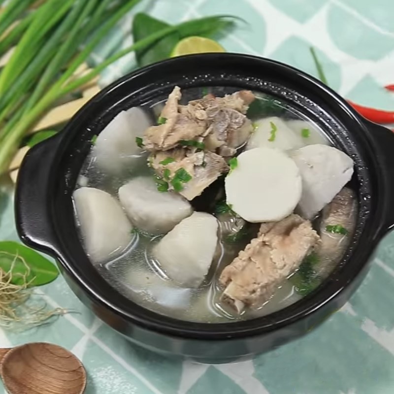 Khoai môn gọt vỏ Viba gói 250gr, khoai môn sơ chế sẵn cấp đông tiện lợi [HN giao hàng hỏa tốc] - Ảnh 4