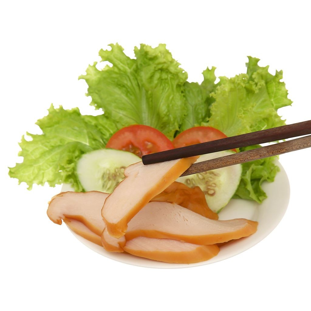 Ức gà xông khói CP 200gr /Gói 1 cái [HN giao hàng hỏa tốc] - Ảnh 4