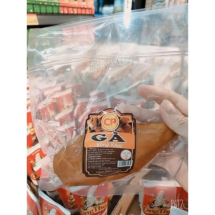 Ức gà xông khói CP 200gr /Gói 1 cái [HN giao hàng hỏa tốc] - Ảnh 5