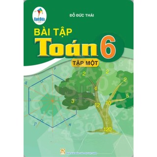Sách Bài tập Toán 6 tập 1 - Cánh Diều (Bán kèm bao sách và bút chì 2B)