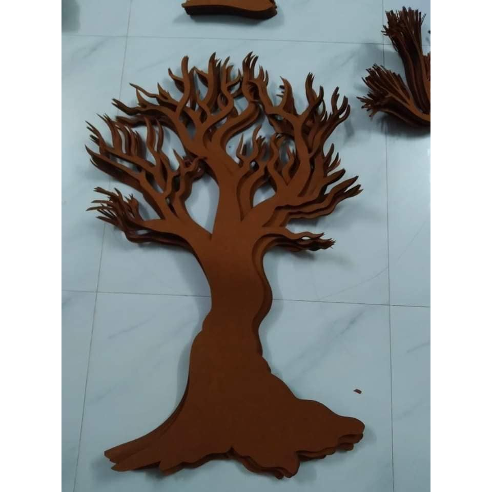 Thân cây Vải Nỉ tự trang trí ( 90cm)