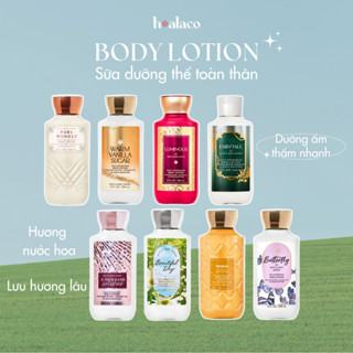 [TỔNG HỢP] SỮA DƯỠNG ẨM CƠ THỂ HƯƠNG NƯỚC HOA - Body Lotion Bath & Body Works