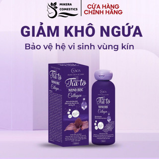 Dung Dịch Vệ Sinh Tía Tô Saffron 150ml Hết Khí Hư Nấm Ngứa Mùi Hôi Vùng Kín