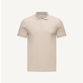 Áo Polo Americus Gosani AG3302 Logo Bạch Dương Màu Be và Xám Rêu