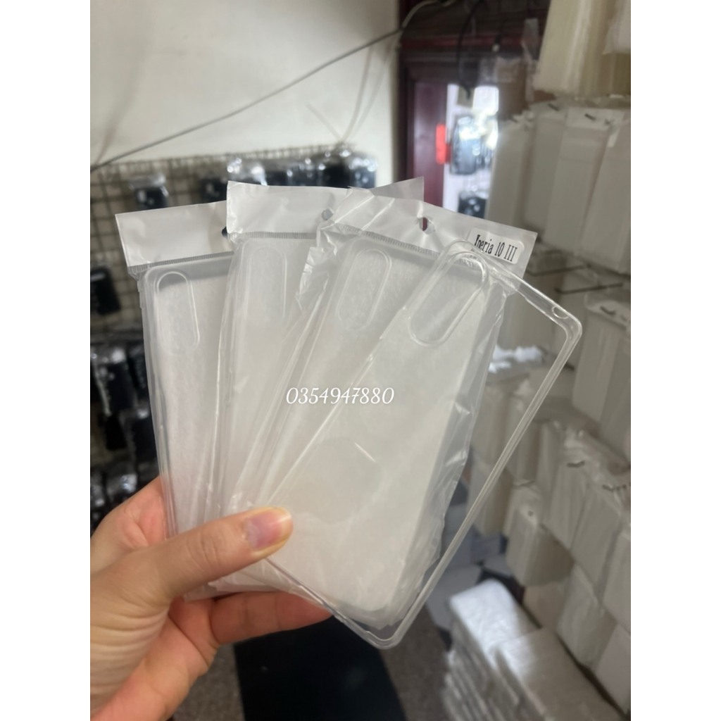 Ốp lưng dẻo TPU cho Sony Xperia 10, Xperia 10ii/ 10iii/ 10 Mark 4/ 10 Mark 5 Trong suốt