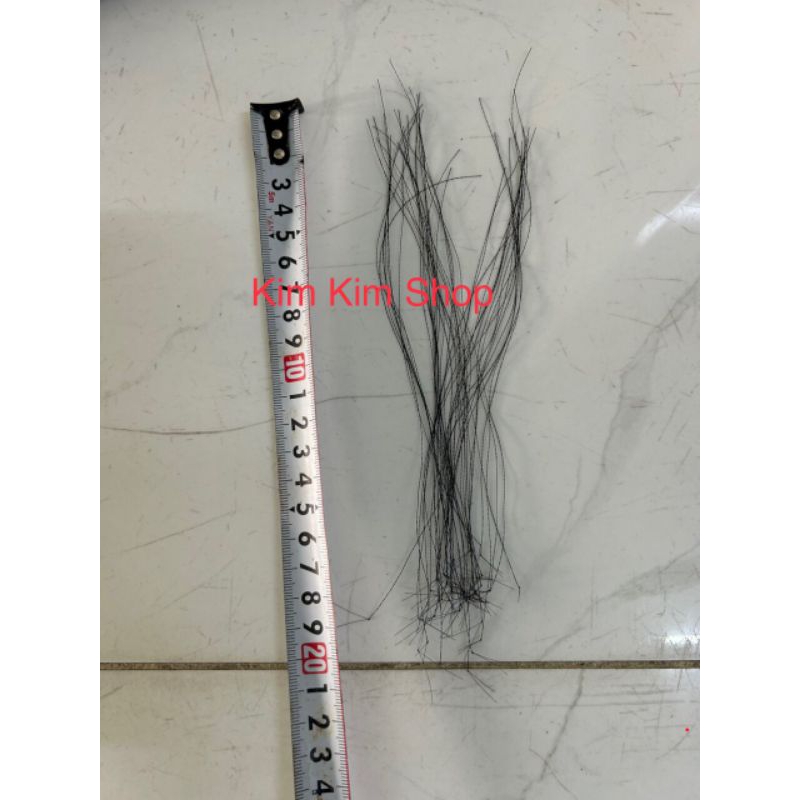 (Dài 16-20cm)10 sợi Tóc Se Gèn loại Dày Vừa,dùng se lỗ gèn xuống Mũi ngành Ráy Tai