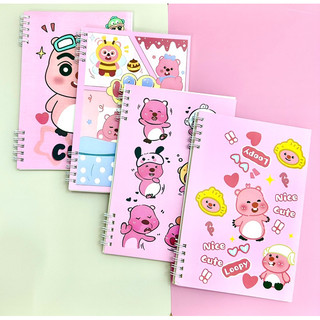 Sổ lò xo a5 loppy loopy siêu cute 120 trang