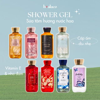 Sữa tắm và kem tắm dưỡng ẩm hương nước hoa - Shower gel Bath and Body Works