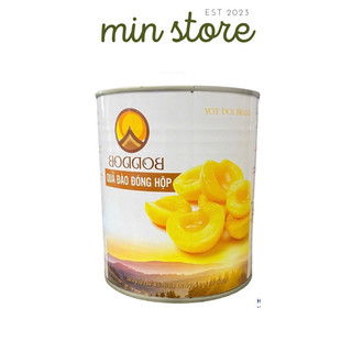 Đào thái ngâm Boddob hộp 820g