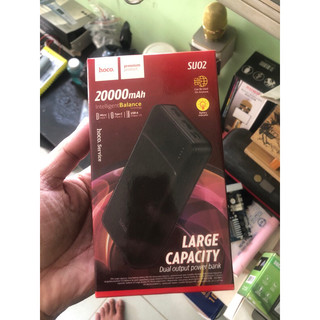 Pin sạc dự phòng 20000 mAh hoco  6P sạc 4 8   LẦN  IP7