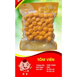 🍀Tôm viên Ngon 50 viên 🍀 500g