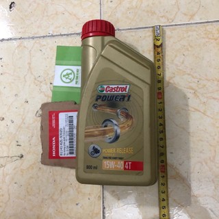 Nhớt Castrol Power 800ml 4T (xe số)