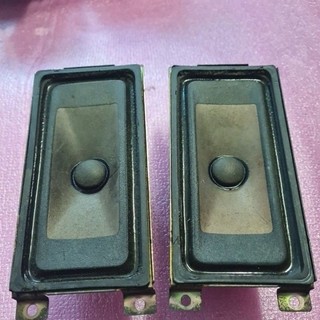 Cặp loa toàn dãi 8ohm/10w tháo từ tivi panasonic , từ kín , màng vuông , gân dầu