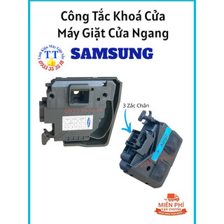 Công tắc lock khoá cửa trước máy giặt SAMSUNG