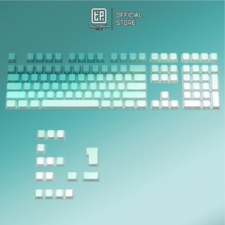 Keycap xuyên led Gradient phối màu đôi Amazon Heiji (Cherry Profile/124 phím/Dyesub) - Thụt Phím Store