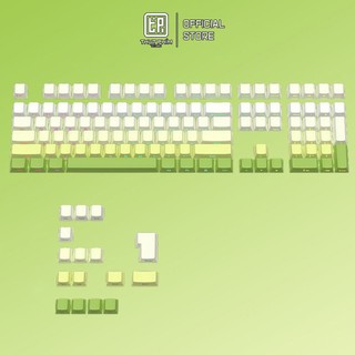 Keycap xuyên led Gradient phối màu đôi Amazon Heiji (Cherry Profile/124 phím/Dyesub) - Thụt Phím Store